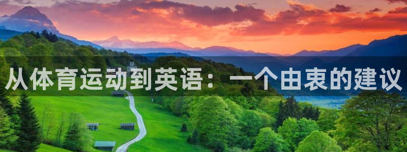 凯发官方正版app集团简介：从体育运动到英语：一个由衷的建议