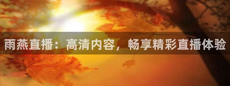 松鼠客户端：雨燕直播：高清内容，畅享精彩直播体验